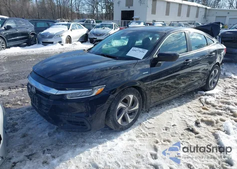 2019 Honda Insight Ex из США, поврежденный, VIN 19XZE4F50KE031777